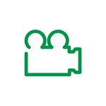 Pictogram representing Large gathering places, like cinemas, universities, restaurants, underground stations, office complexes and shopping centres.