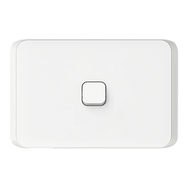 Clipsal Iconic, Flush Switch, Horizontal Mount, 1 Gang, 1-Way/2-Way, 230/240V 10AX