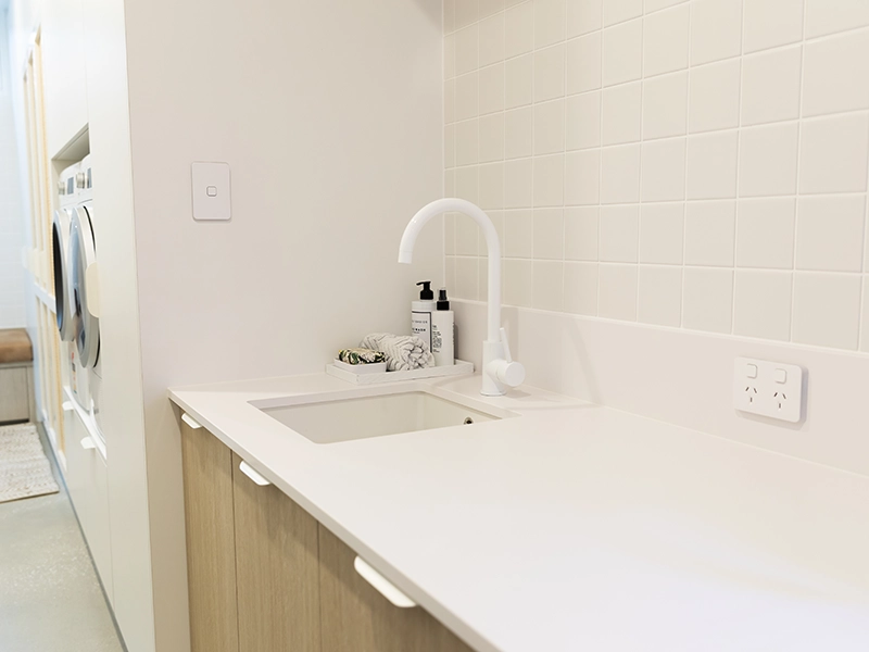 Modern kitchen with sink