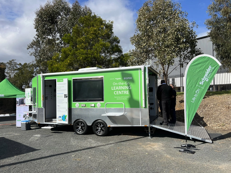 On-the-Go learning centre truck