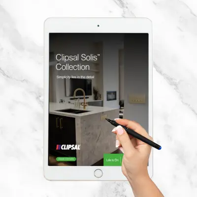 Clipsal Solis Collection consumer brochure