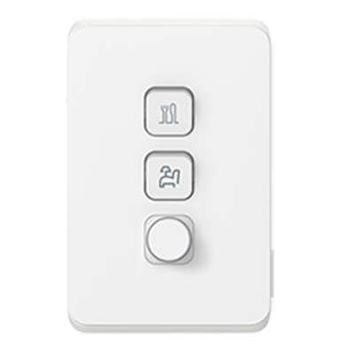 Clipsal White Dimmer switch