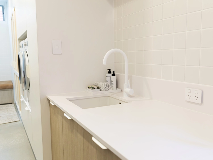 Modern kitchen with sink