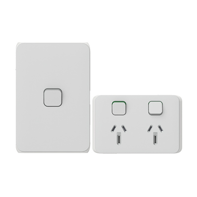 Iconic Cool Grey switch and power points